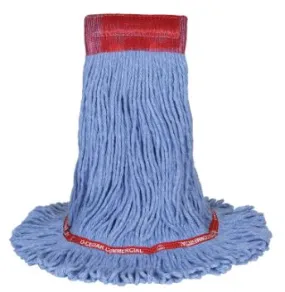 Medium Mophead Blue Shrinkless loop end
