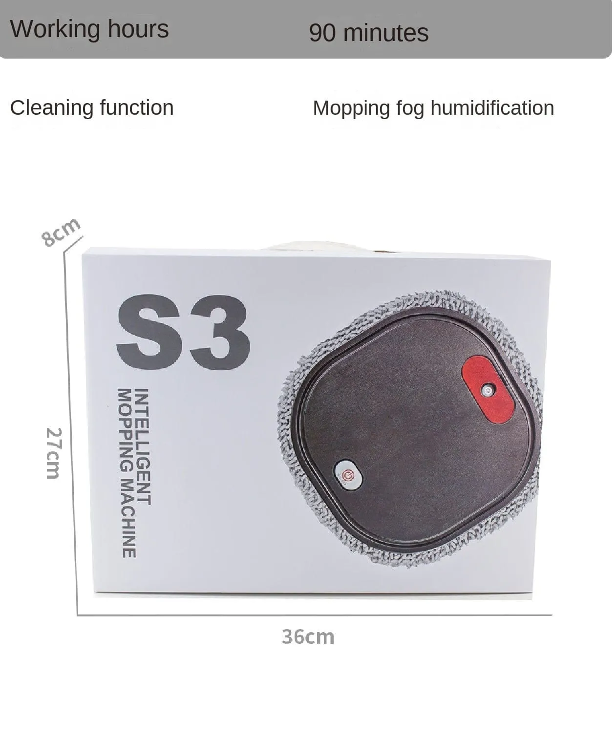MopBot- Household Mopping Robot Cleaner