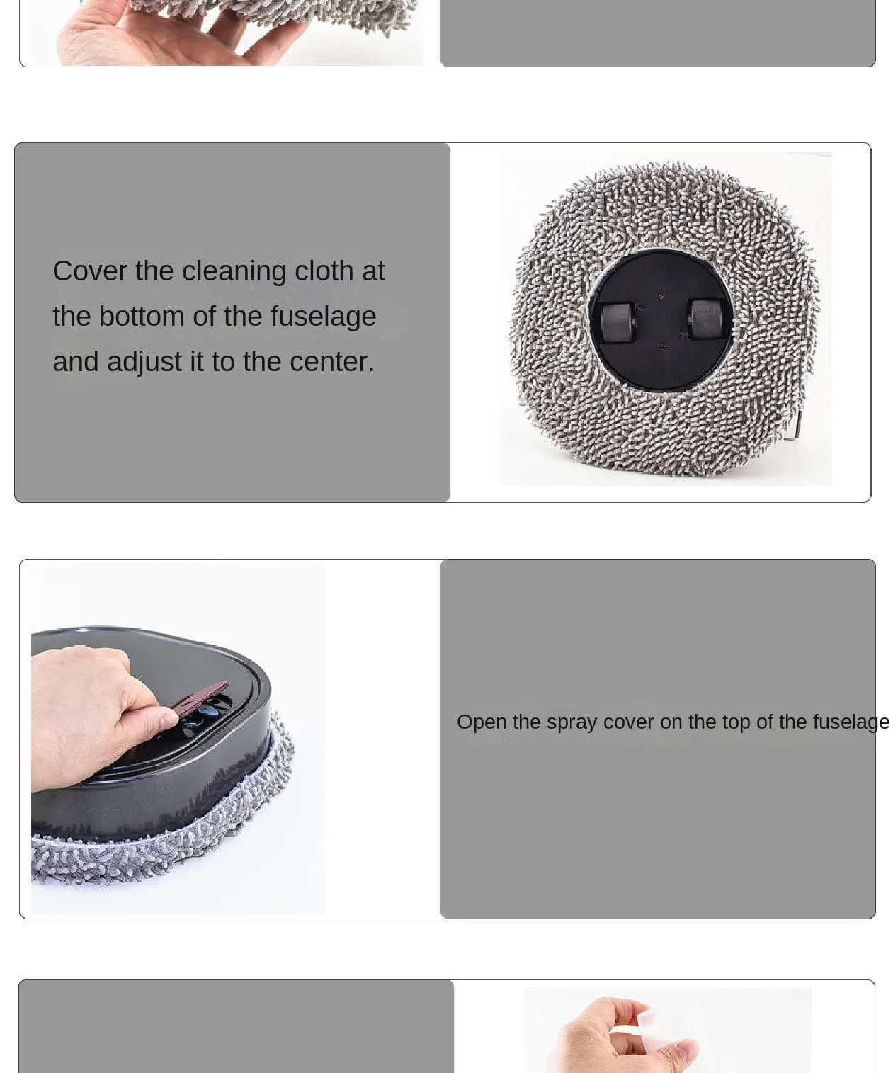 MopBot- Household Mopping Robot Cleaner