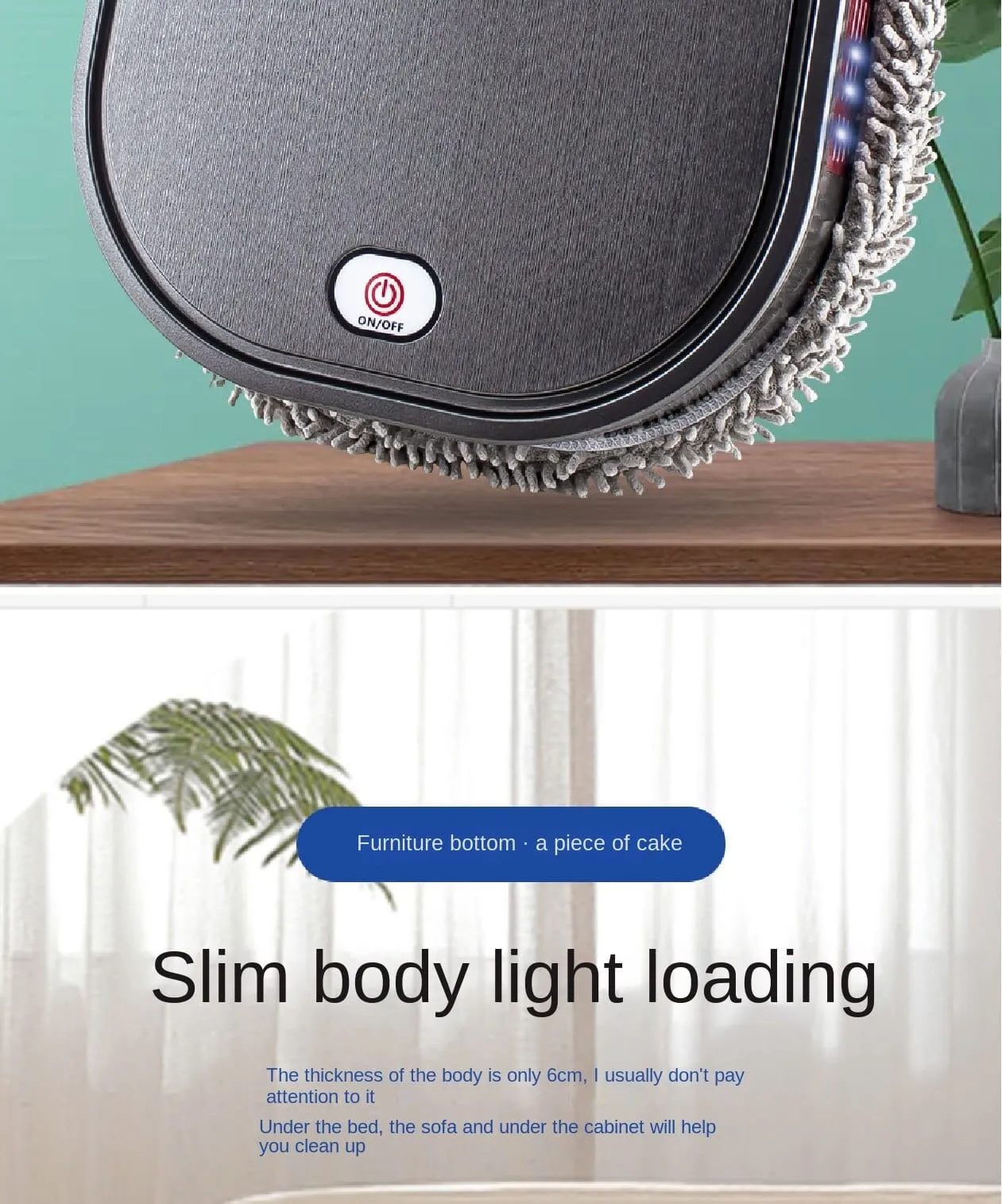 MopBot- Household Mopping Robot Cleaner