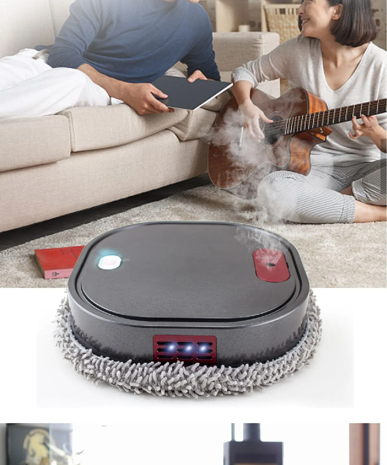 MopBot- Household Mopping Robot Cleaner
