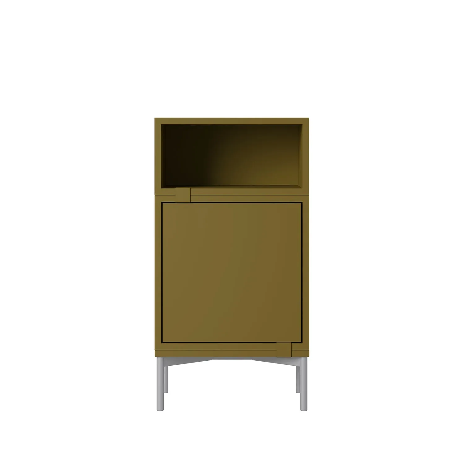 muuto | stacked storage system | module with backboard | small brown green
