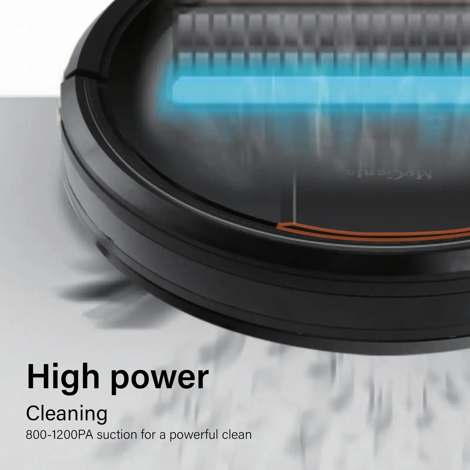 Mygenie smart robotic vacuum cleaner app controlled carpet floors auto robot
