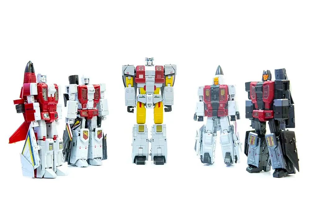 New Transformation Toys Robot Zeta Toys ZB-06 Superion Superitron Animation color Metallic Paint Gift box Version Action Figure