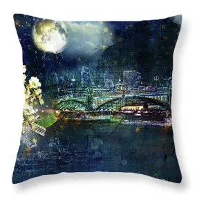 Night - Eclipse  - Throw Pillow