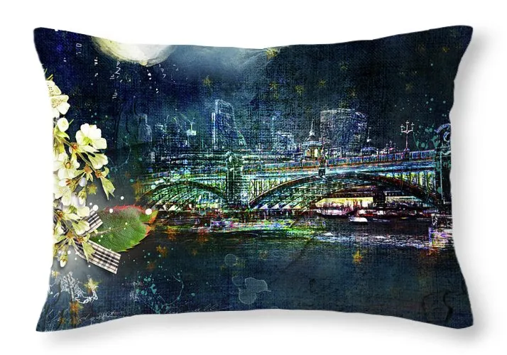 Night - Eclipse  - Throw Pillow