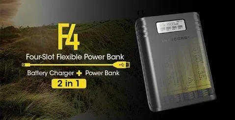 Nitecore F4 Li-ion Battery Charger