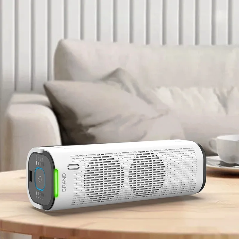 Noise-free Desktop Air Purifier Negative Ion Air Cleaner Deodorization Sterilization Portable Small USB Purifier