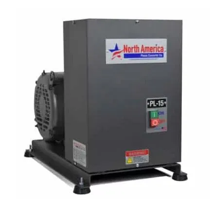 North America Rotary Phase Converter PL-15