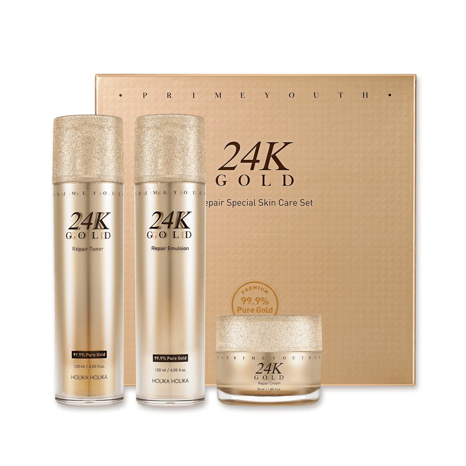Prime Youth 24K Gold Repair Skin Care Special Set