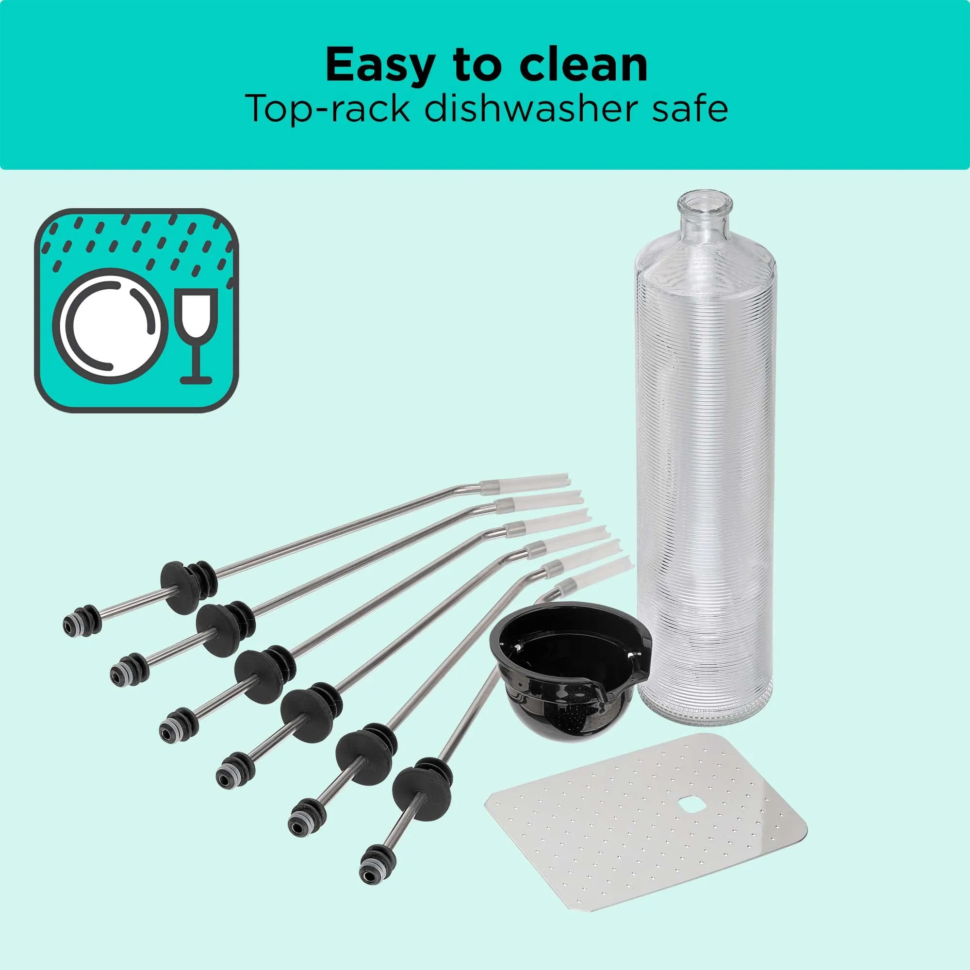 PRODUCTO 239 bev by BLACK DECKER Máquina para hacer cócteles y bebidas para cápsulas bartesianas (BEHB101) Mediana