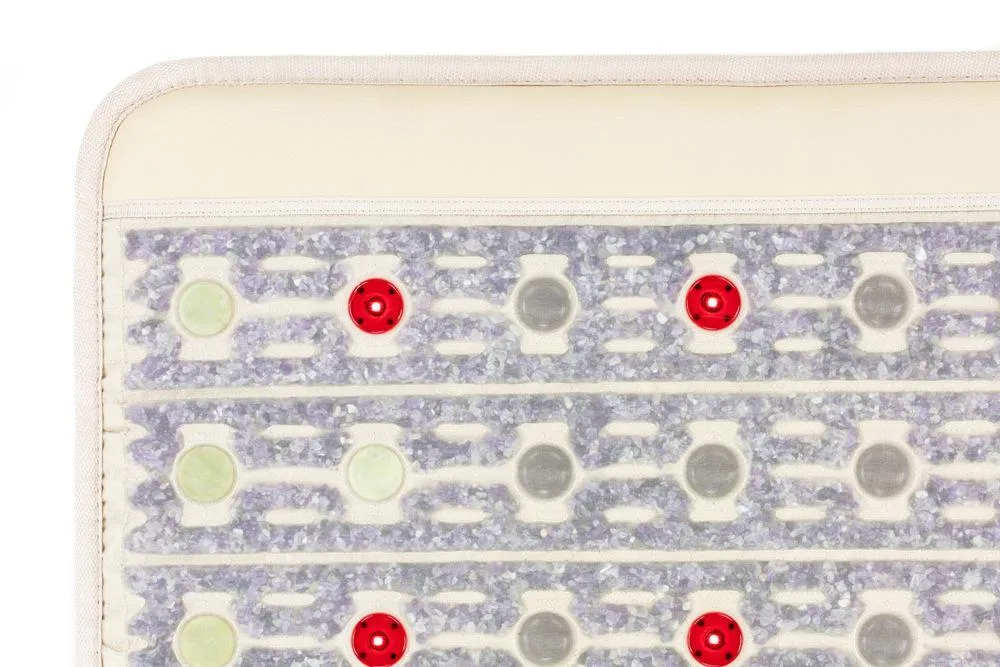 (Professional Use) Full Sized TAJ Gemstone Mat with 5 Natural Therapies