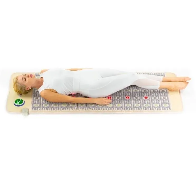 (Professional Use) Full Sized TAJ Gemstone Mat with 5 Natural Therapies
