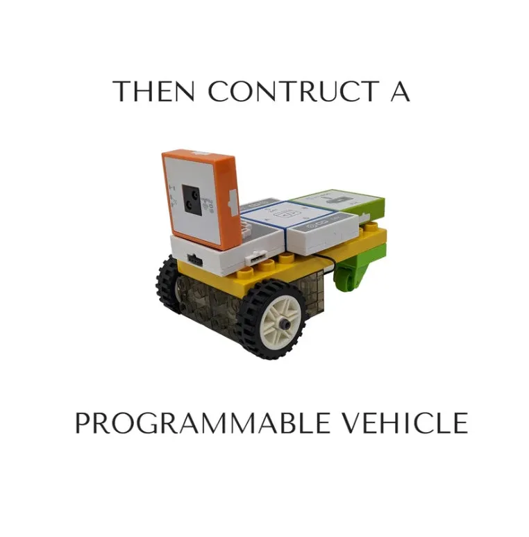 Programming Car Logic Thinking Circuit Blocks STEM STEAM 15Pcs