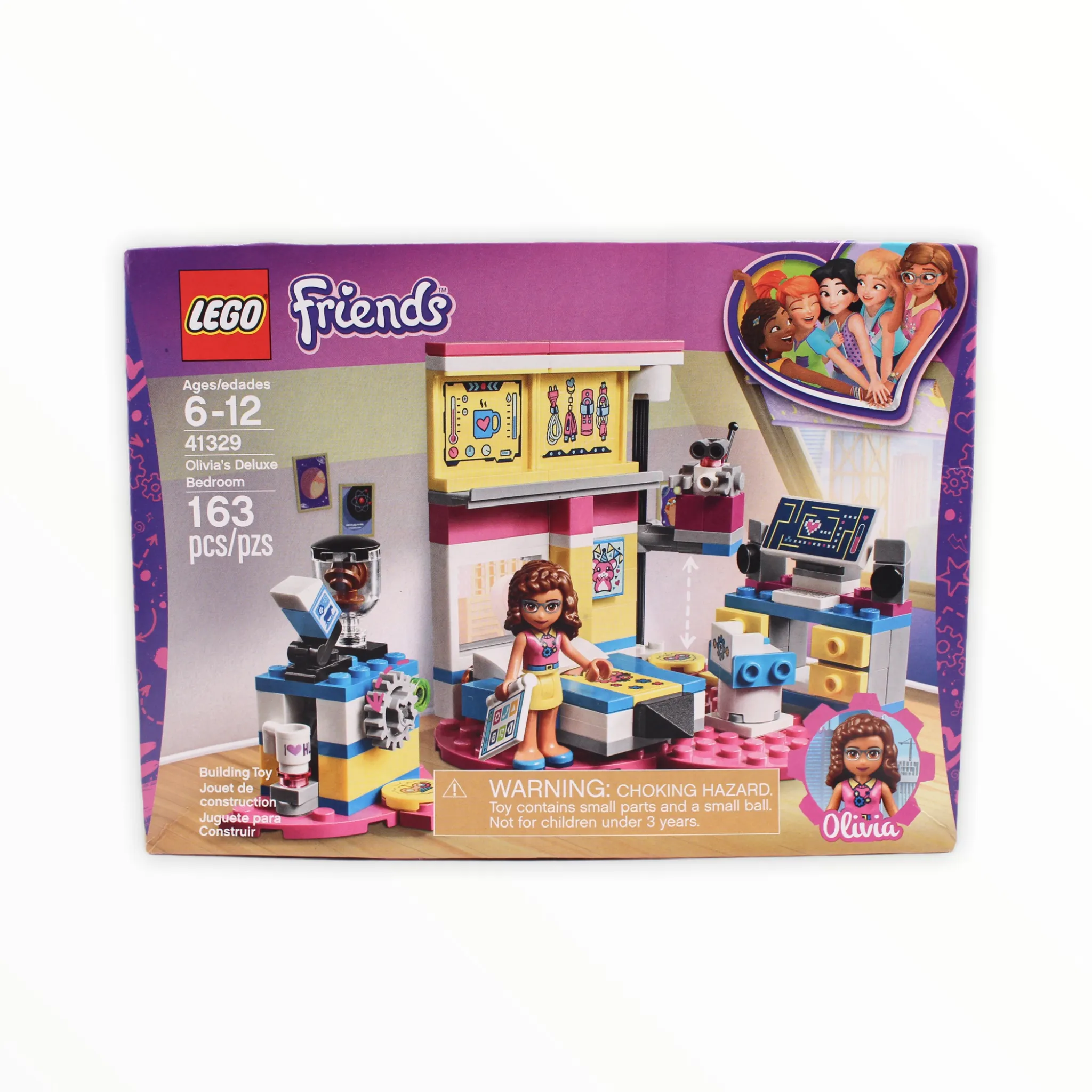 Retired Set 41329 Friends Olivia’s Deluxe Bedroom