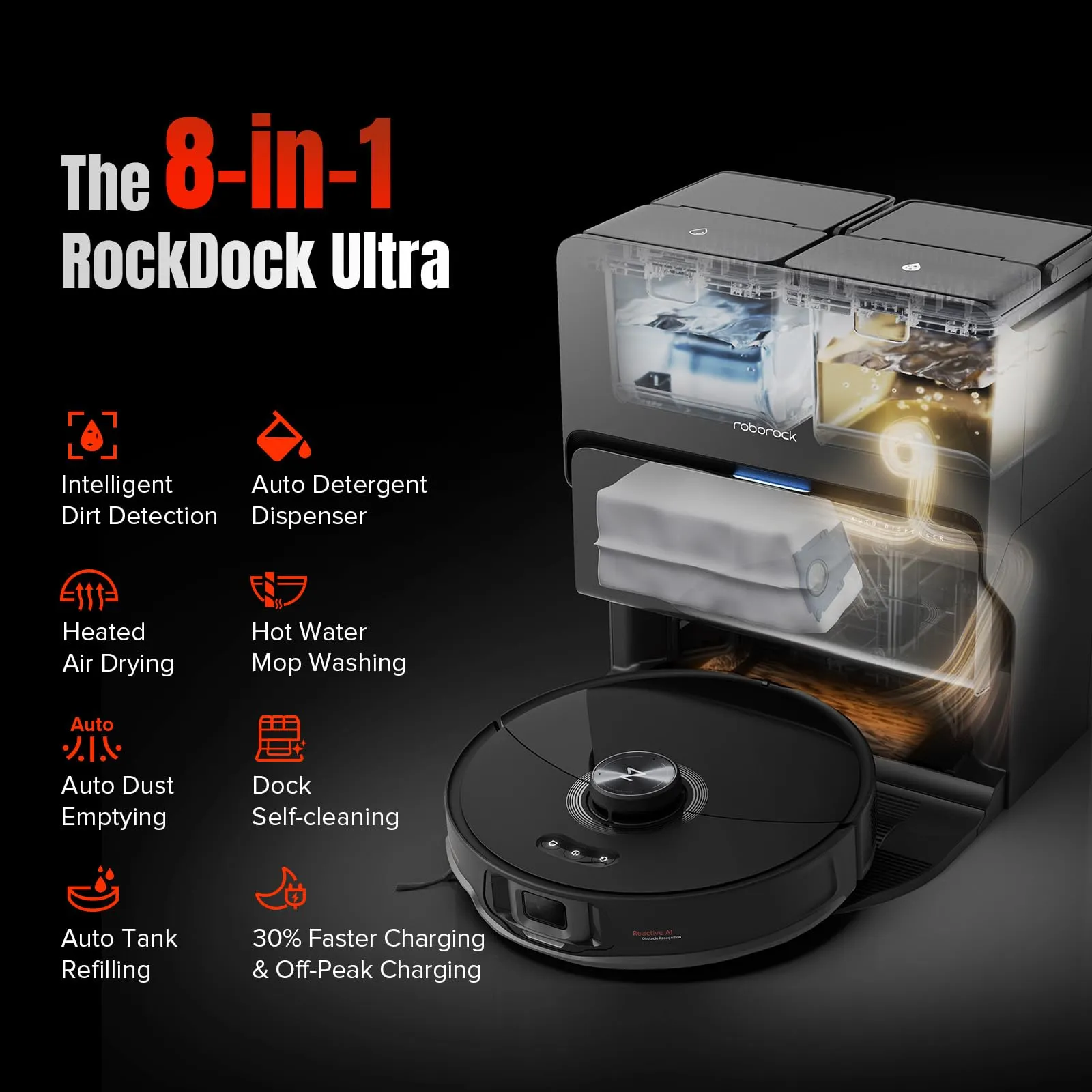 roborock S8 MaxV Ultra Robot Vacuum & Mop