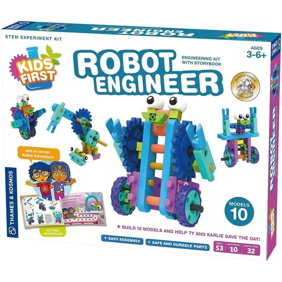Robot Engineer 53 Pc 10 Buildable Models
