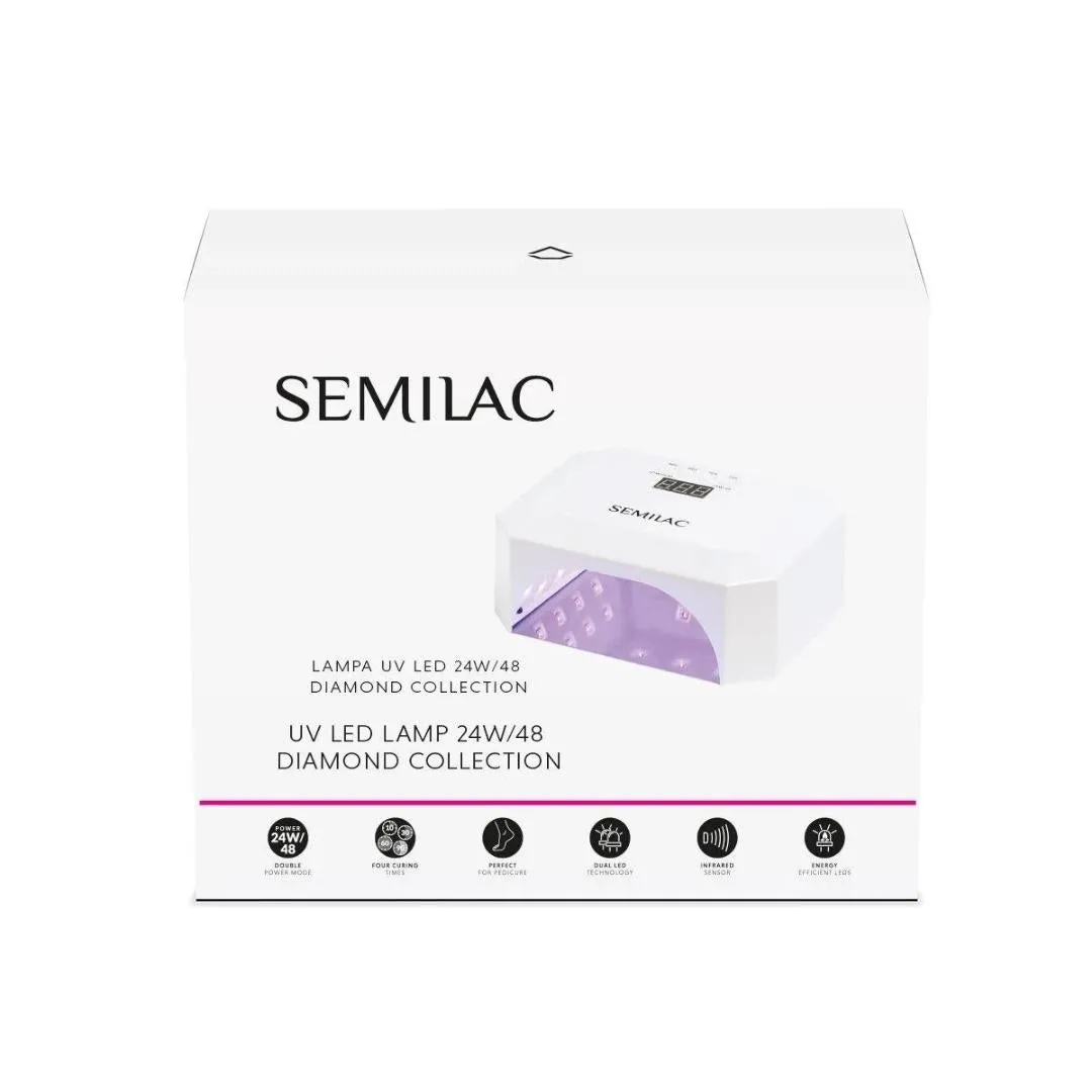 Semilac UV LED Lamp 48/24W Diamond Collection