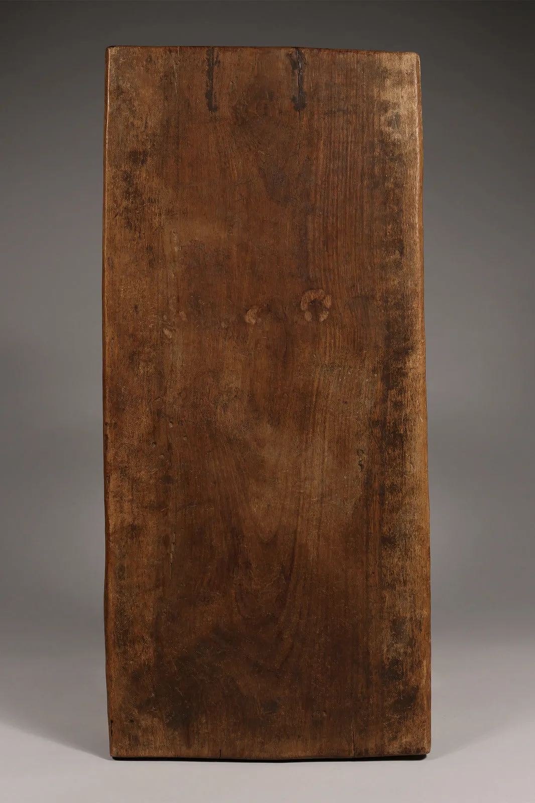 Senufo Carved Wood Table/Stool