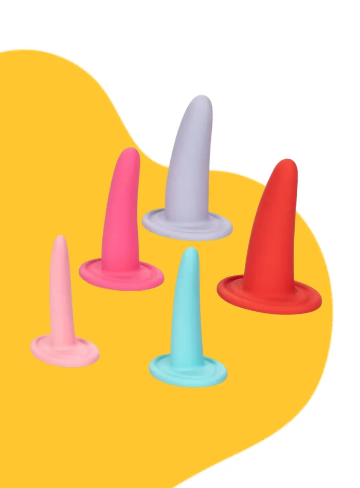 She-ology 5 Piece WEARABLE VAGINAL DILATOR SET