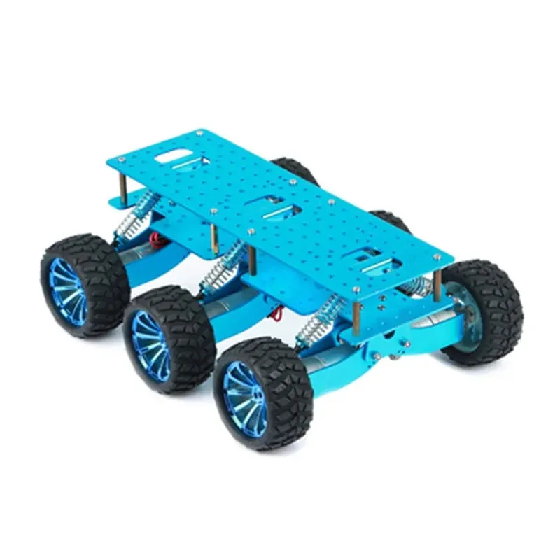 Smart 6WD Robot Car Chassis Shock Absorption Off Road Climbing Search And Rescue Platform For Arduino Raspberry Pie DIY RC Toy