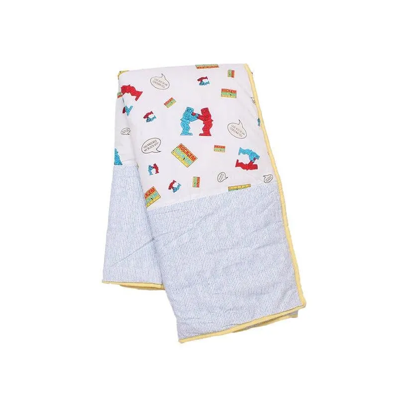 The Fighter Robots Quilt