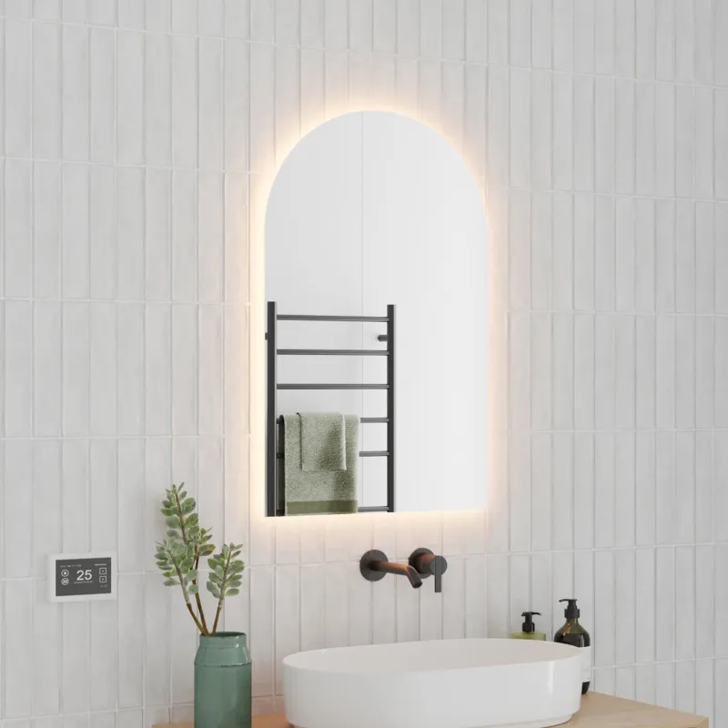 Thermogroup Ablaze 500 Arch Shape Premium Backlit Mirror - AS500W