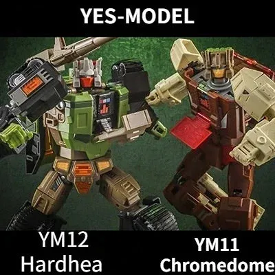 Transformation YES-MODEL YM11 Chromedome YM12  Hardhead Defensor 5 In 1 Combiners Action Figure Toy Movie Model KO Car Robot
