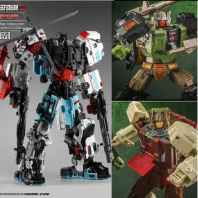 Transformation YES-MODEL YM11 Chromedome YM12  Hardhead Defensor 5 In 1 Combiners Action Figure Toy Movie Model KO Car Robot