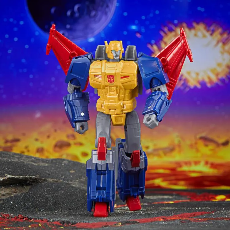 Transformers Generations Legacy United Voyager Class G1 Universe Metalhawk Action Figure