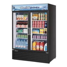 Turbo Air TGM-50RSB-N Merchandising Glass Door Refrigerator 56" 2 Doors