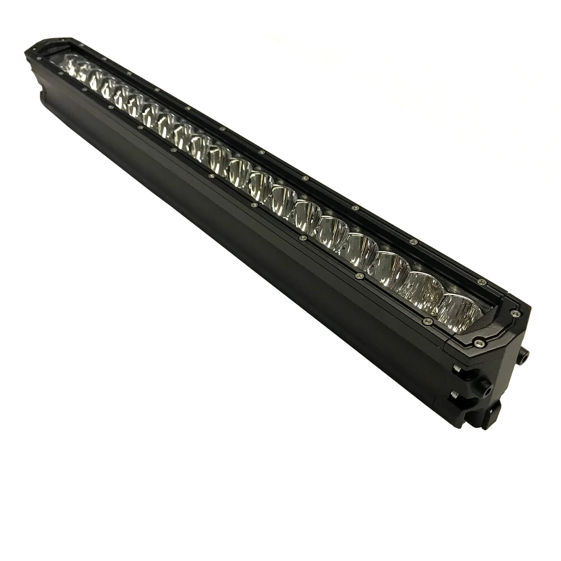Ultra Thin Single Row 20PCS x 5W OSRAM Super Bright LED Light Bar
