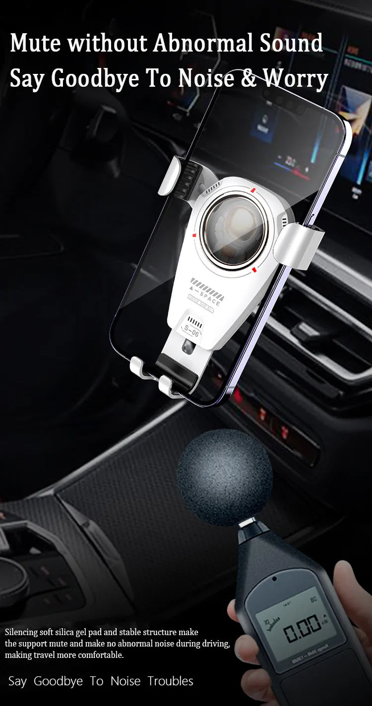 Universal Car Phone Holder Multifunctional 360 Degree Astronaut