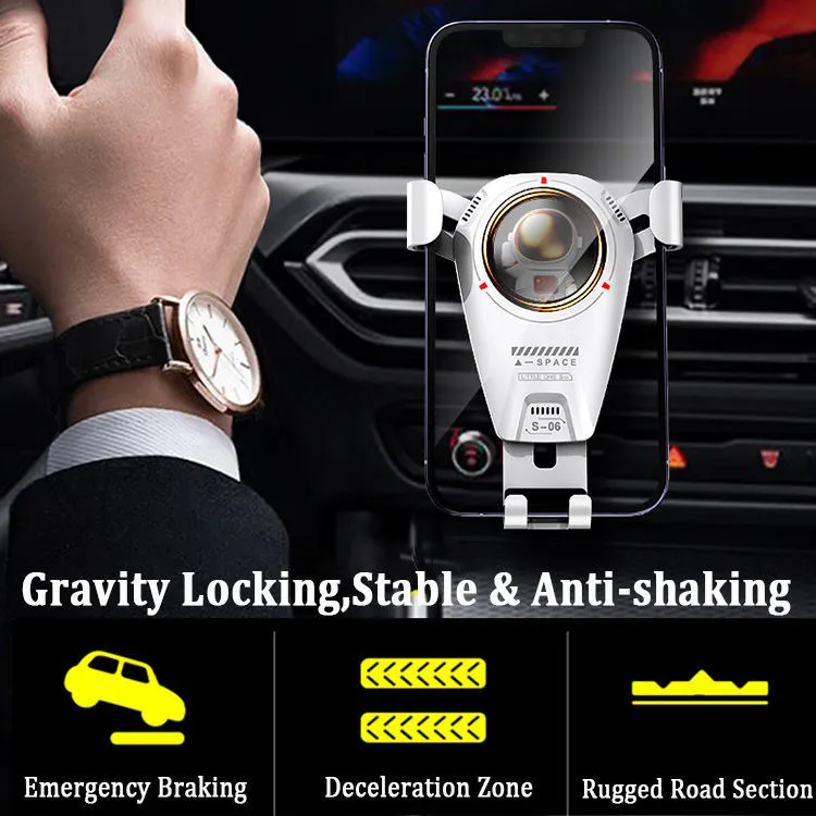 Universal Car Phone Holder Multifunctional 360 Degree Astronaut