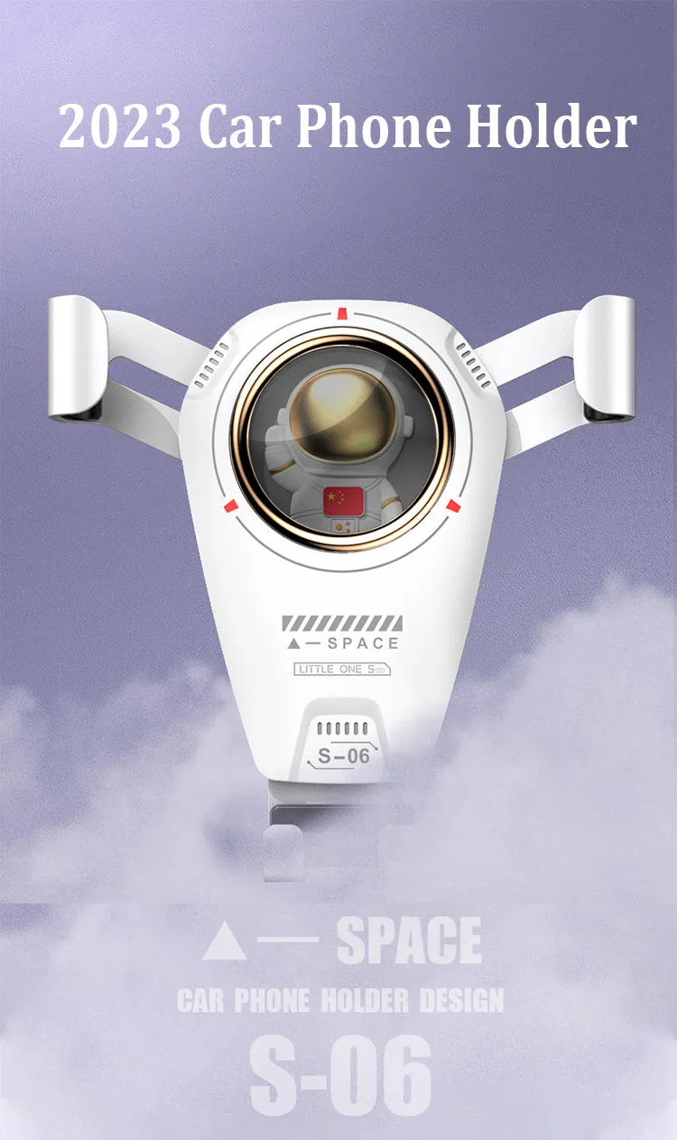 Universal Car Phone Holder Multifunctional 360 Degree Astronaut