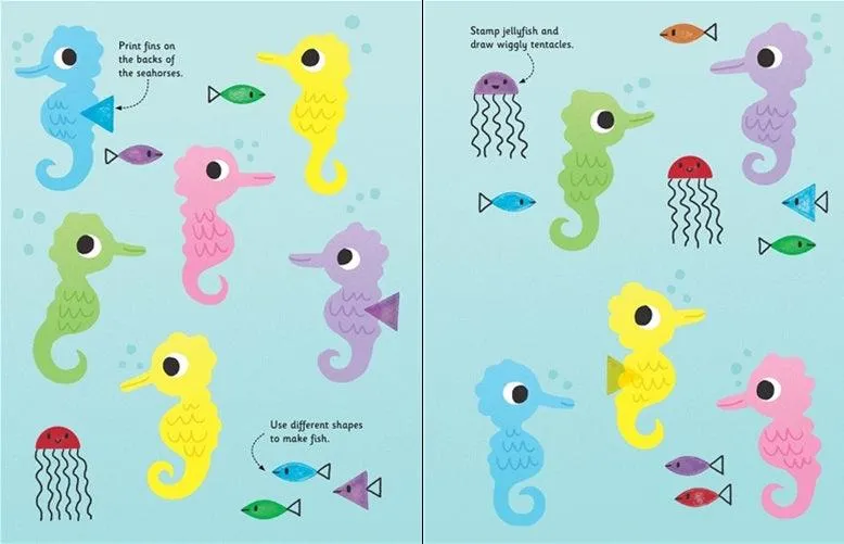 USBORNE - Rubber Stamp Activities