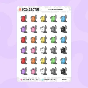Vacuum Cleaning Stickers