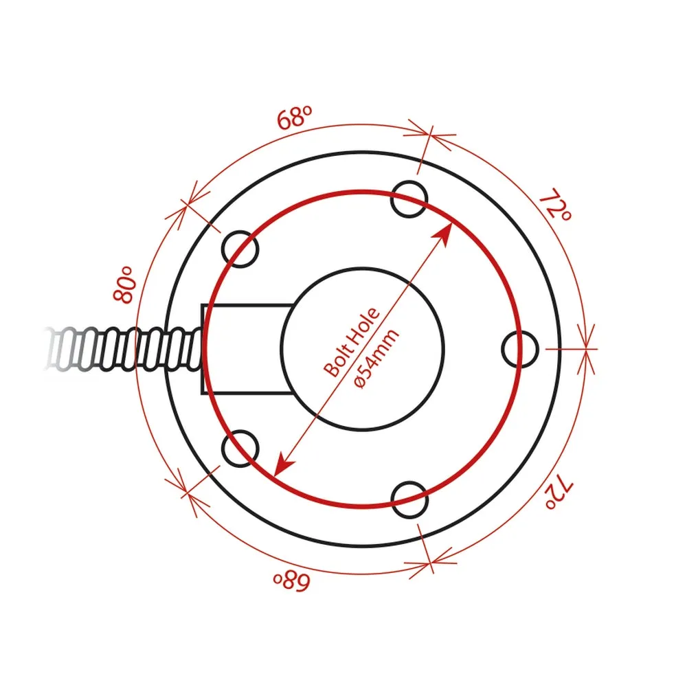 Veratron Tubular Fuel Sensor - 750mm - 90-4ohm