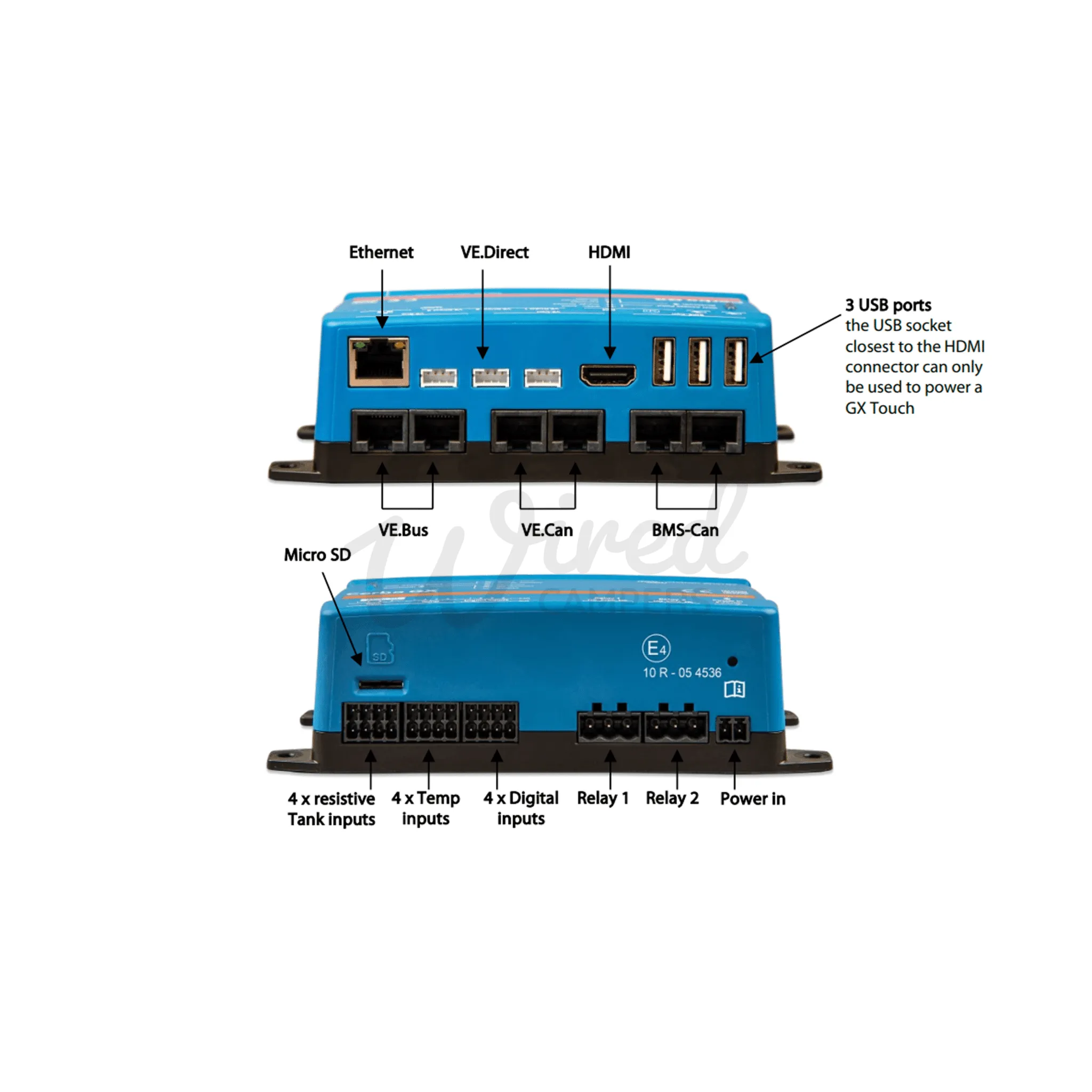 Victron Energy Cerbo GX Communication Centre - WIFI/Bluetooth