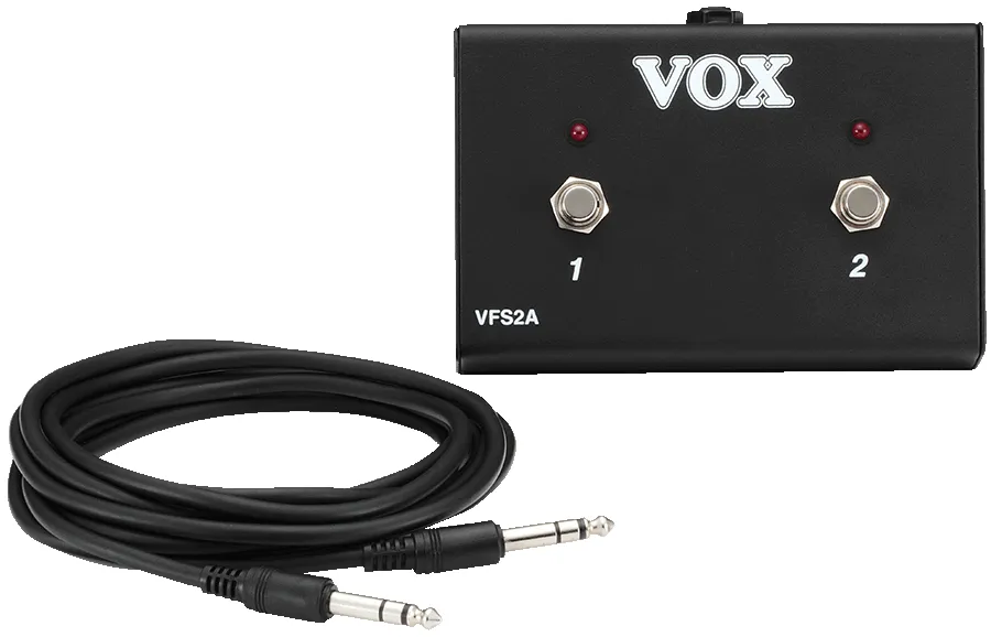 Vox VFS2A Dual Footswitch w/ LED for AC15C1(X), AC15C2, AC30C2(X), AC15VR, AC30VR