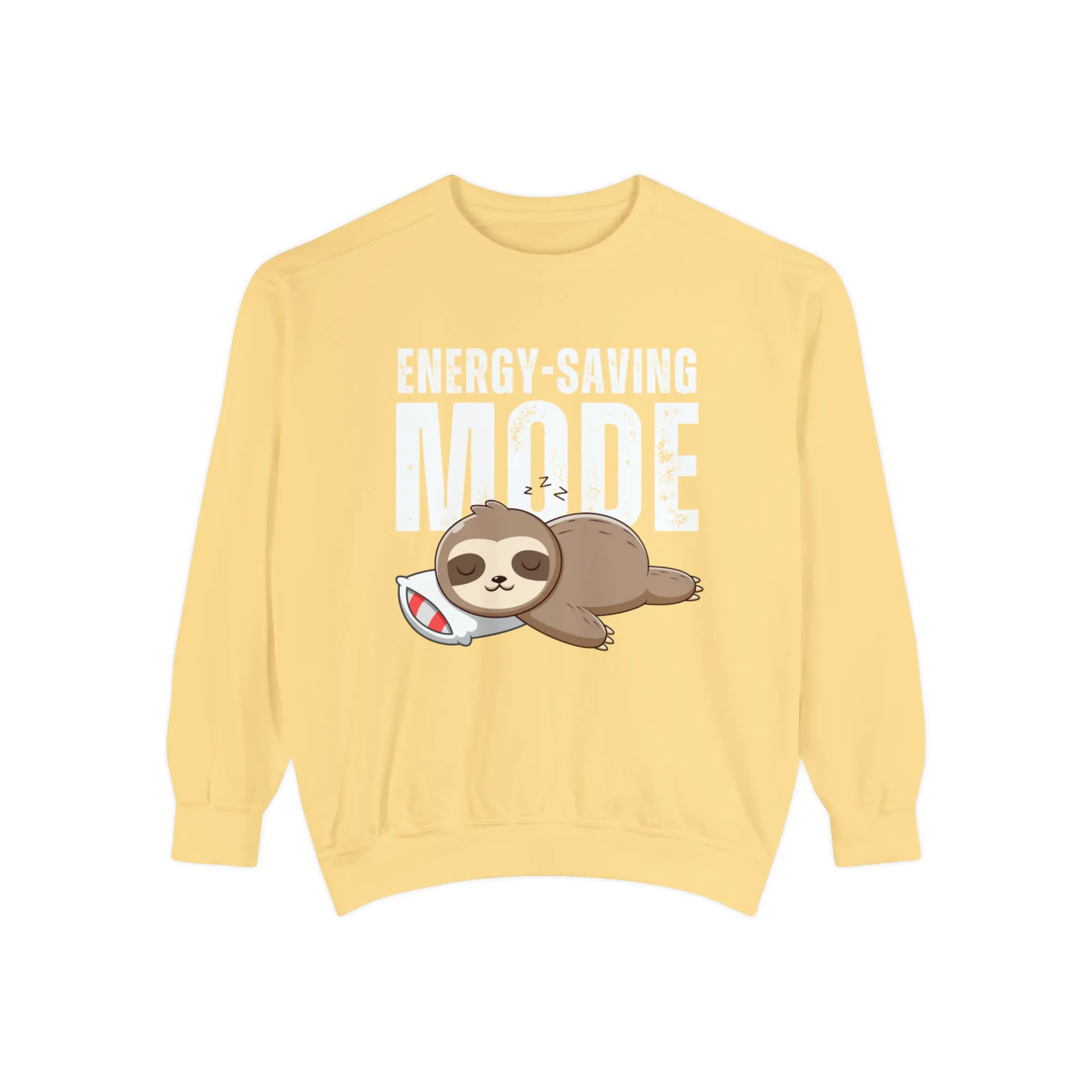 Women's Comfort Colors Sweatshirt with Energy-Saving Mode - Stay Cozy