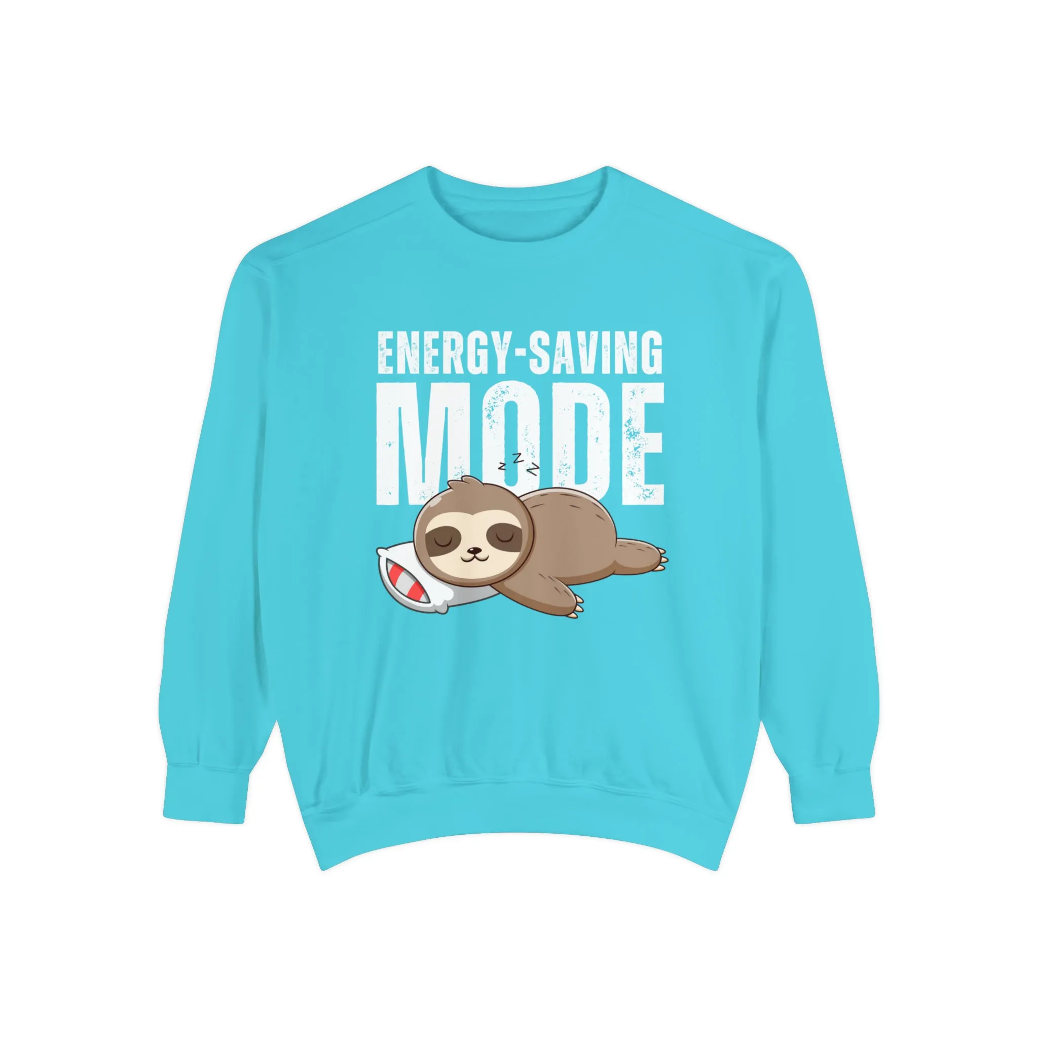 Women's Comfort Colors Sweatshirt with Energy-Saving Mode - Stay Cozy