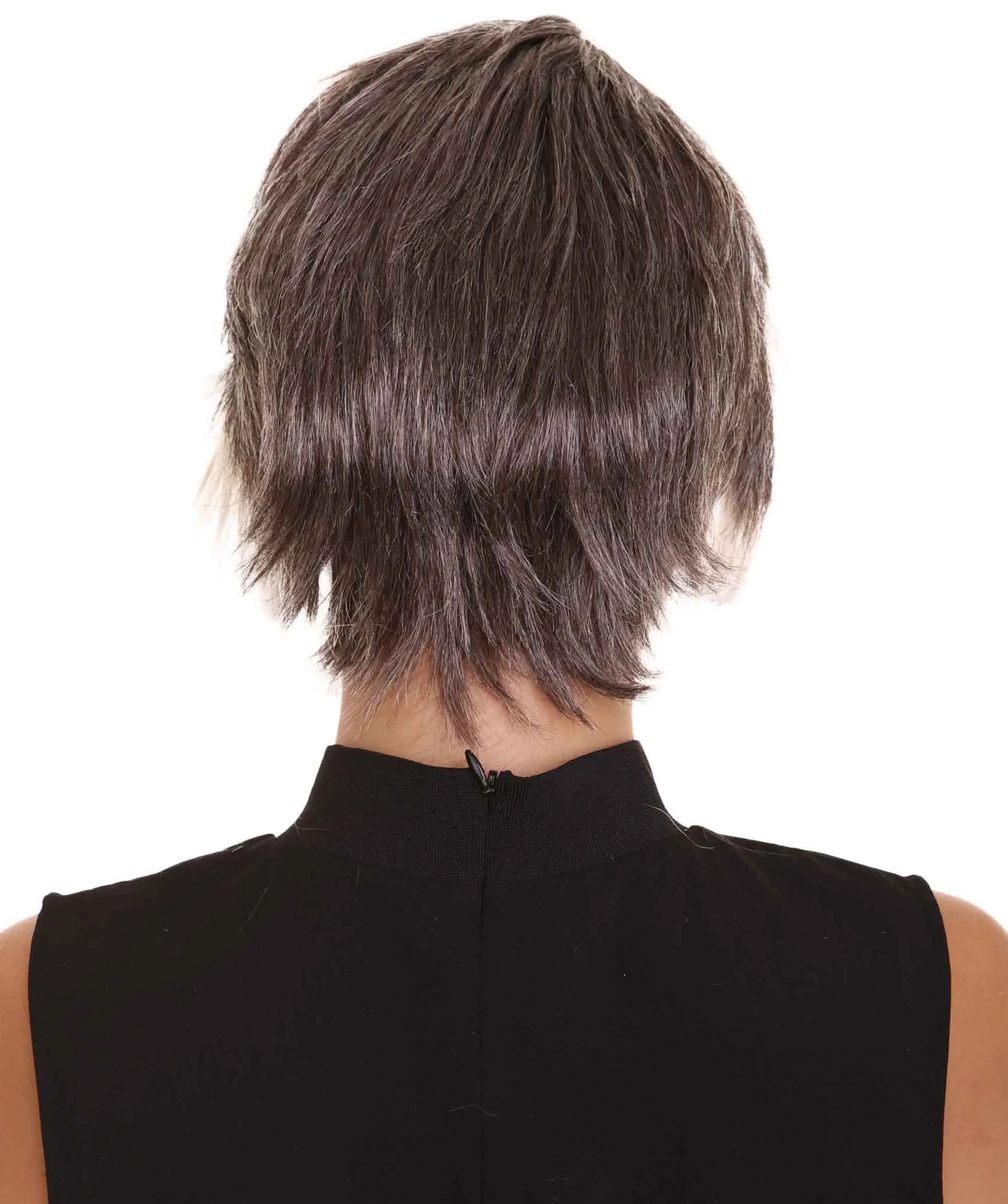 Women's Short Length Side Part Dirty Blonde Straight Wig