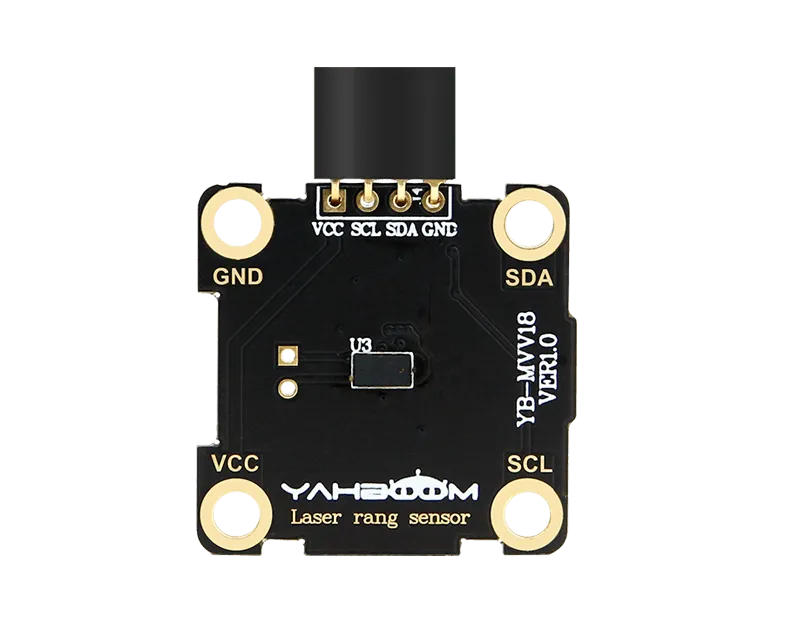 Yahboom TOF VL53L0X Laser ranging sensor module compatible with alligator clip/DuPont line/PH2.0 cable