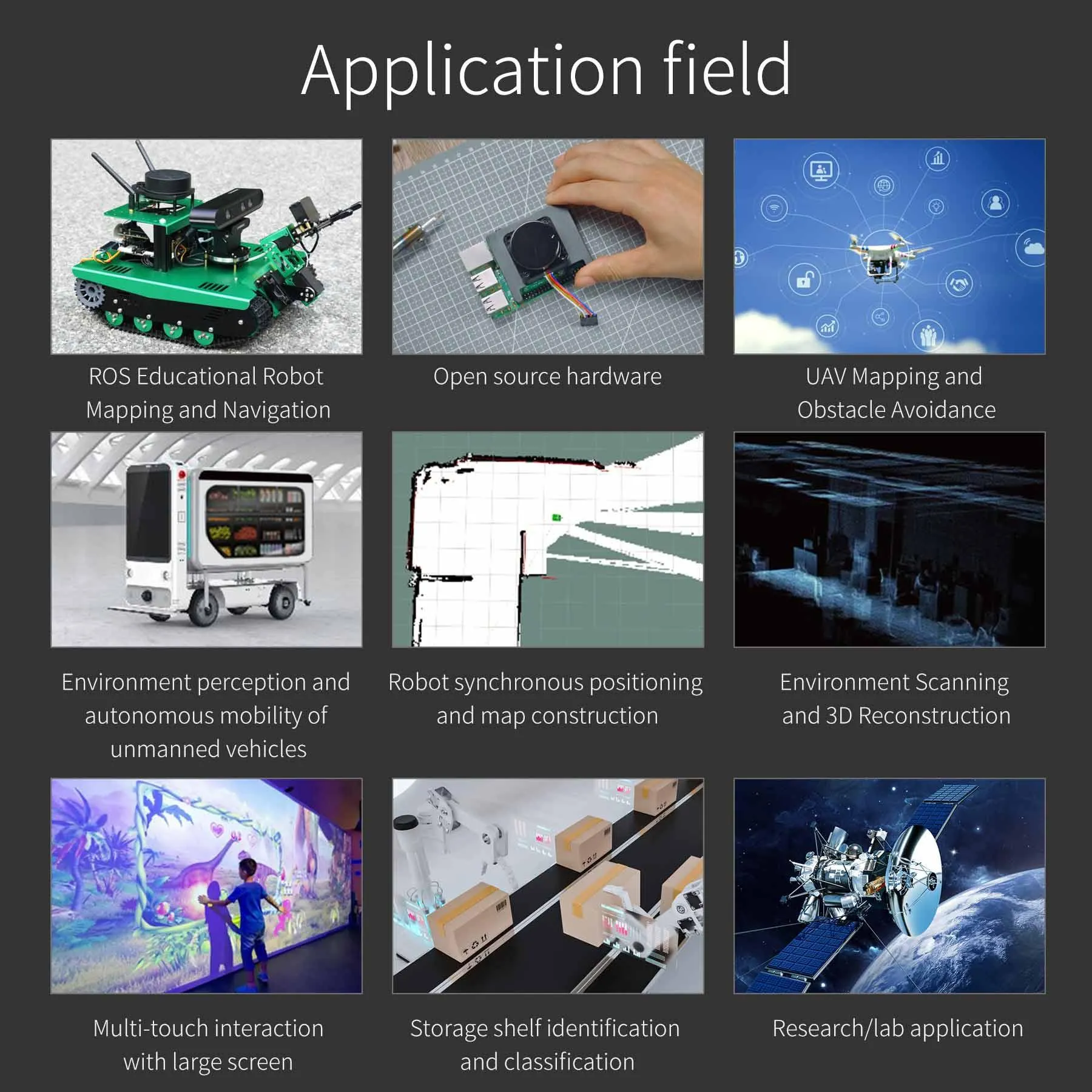 YDLIDAR X3 Pro Lidar TOF Ranging 8m for ROS Robotics support ROS1 ROS2